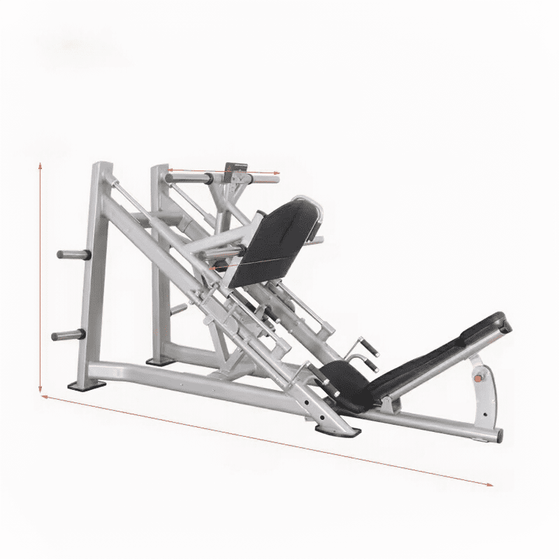 Commercial 45 Degree Linear Leg Press - Image 3